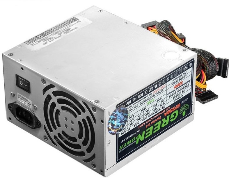 پاور کامپیوتر گرین مدل GP330A ظرفیت ۳۳۰ وات استوک