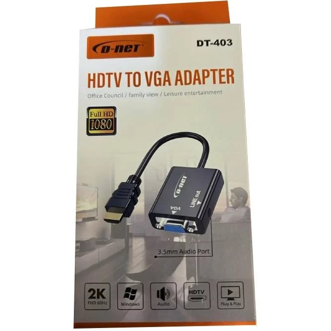 تبدیل HDMI به VGA دی نت مدل DT-403